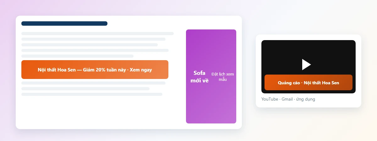 Quảng cáo hiển thị Google